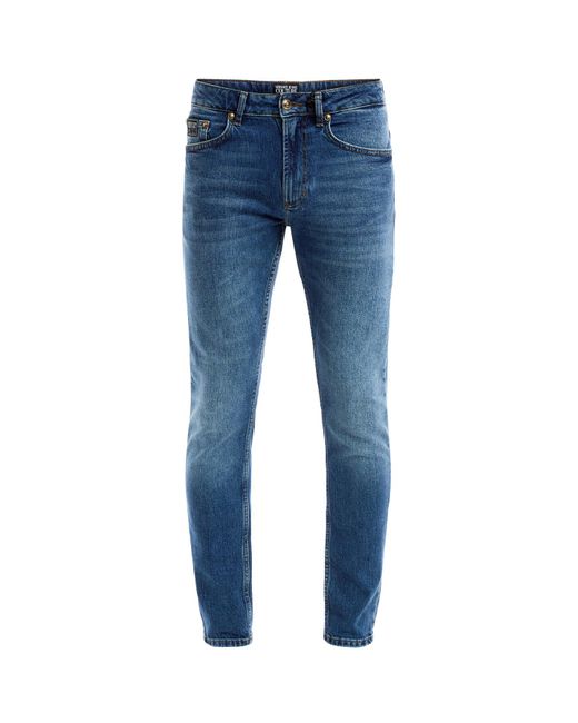 Versace Blue Men's Narrow Dundee Jeans for men