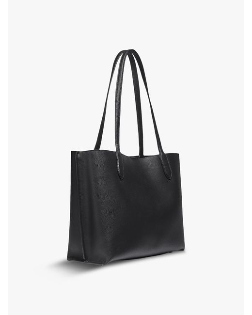 COACH Black Women's Willow Tote