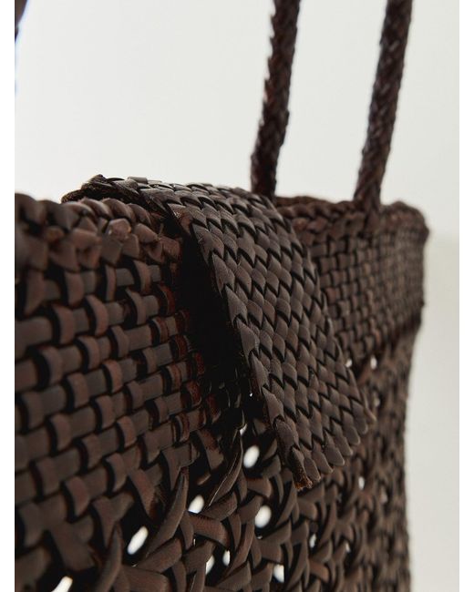 Dragon Diffusion Black Rixo X Lucine Woven Bag