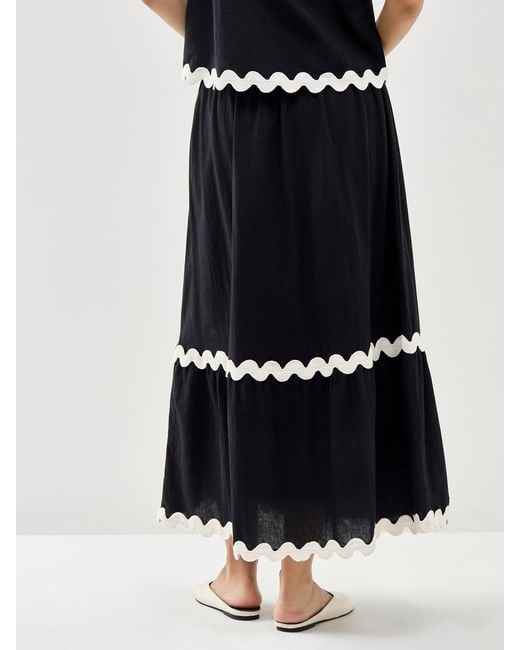 Vero Moda Black Maxi Skirt