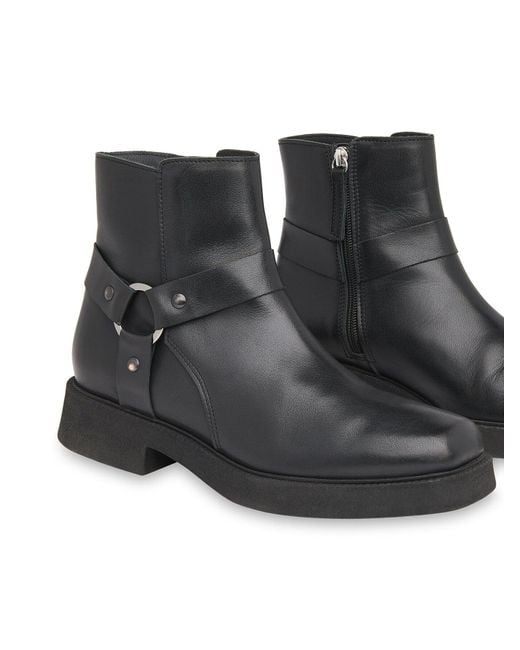 Whistles White Women's Matteo Biker Boot