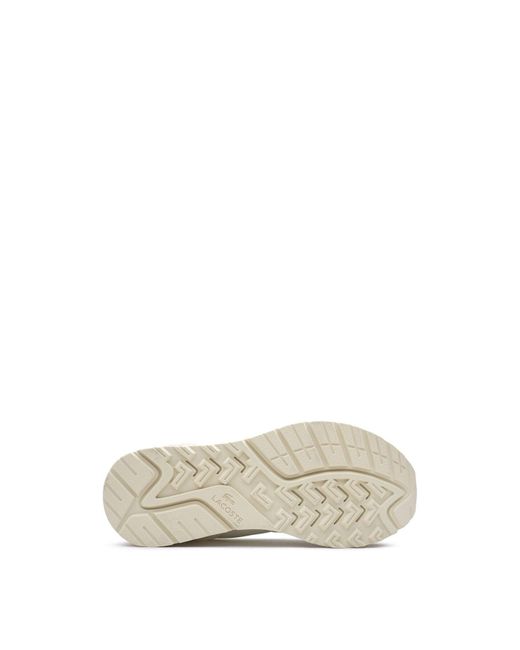 Lacoste White Partner Trainers