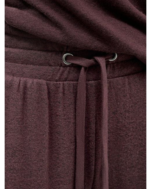 Soya Concept Purple Biara 74 Wide Leg Trousers