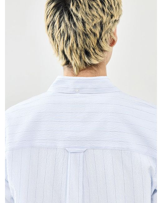 Farah White Striped Shirt for men