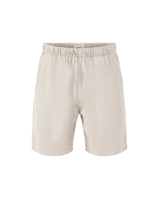 Hartford White Jog Shorts for men
