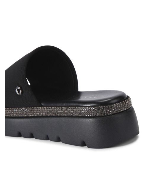 Carvela Kurt Geiger Black Dazzle Flatform