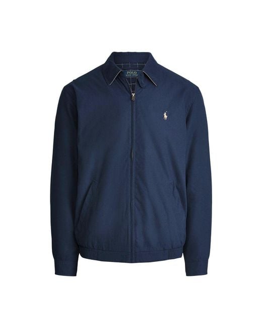 Polo Ralph Lauren Blue Windbreaker Jacket for men