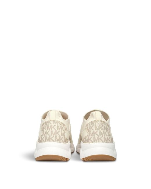 Michael Kors White Sami Knit Trainers