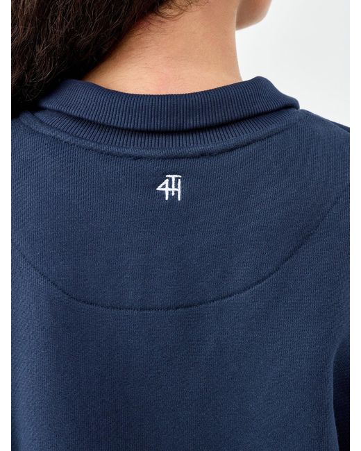 4th & Reckless Blue Laurel Sweatshirt