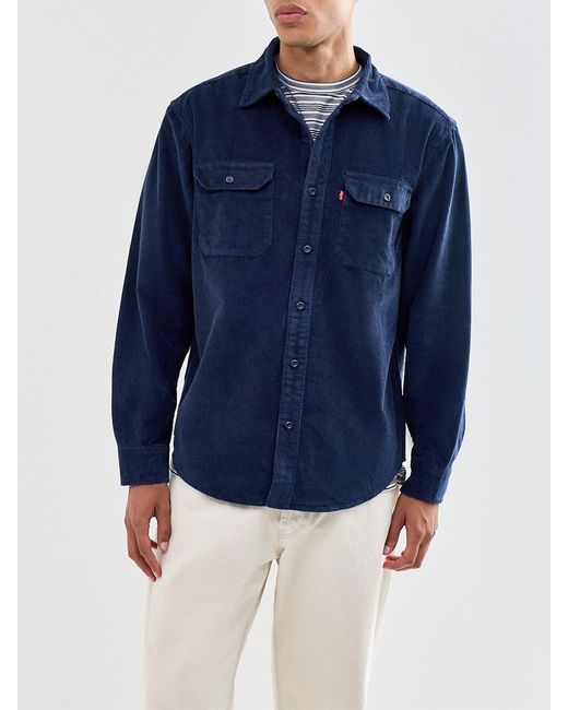 Levi's Blue Cord Overshirt for men