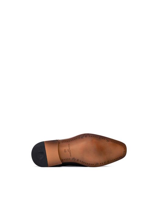Simon Carter White Warren Derby Shoes for men