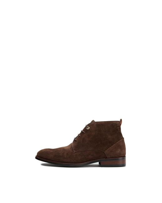 Simon Carter Brown Allos Chukka Boots for men