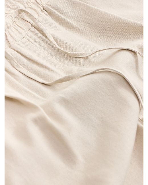 Vero Moda White Jesmilo High Waisted Wide Leg Trousers