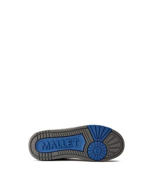 Mallet Blue Carlton Trainers for men