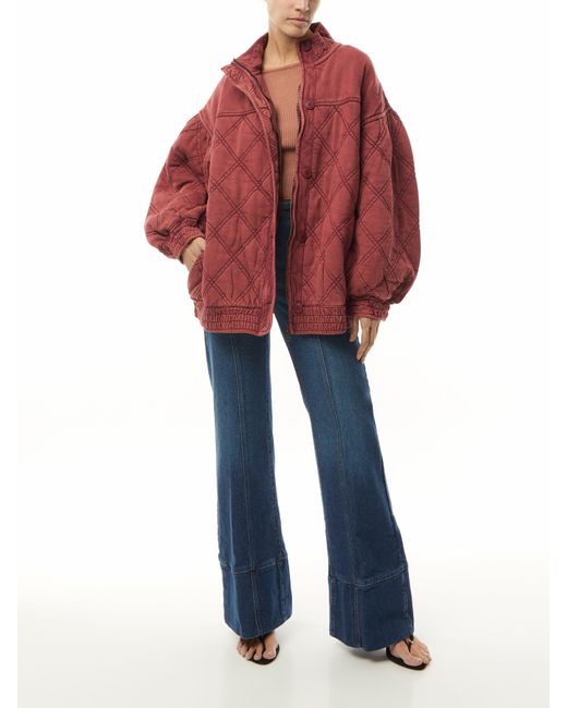 Free People Red Women's Juno Jacket