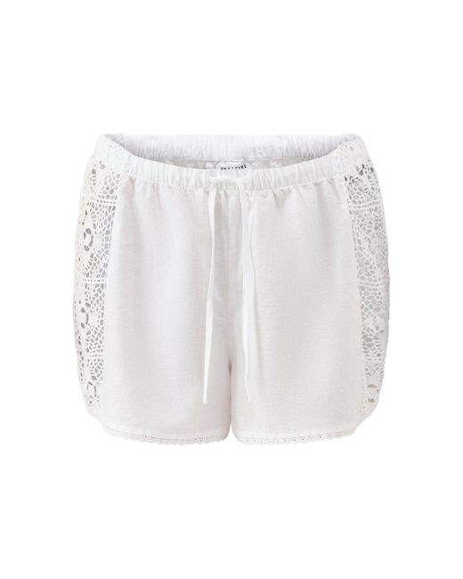 Sea Level White Blend Boxer Shorts
