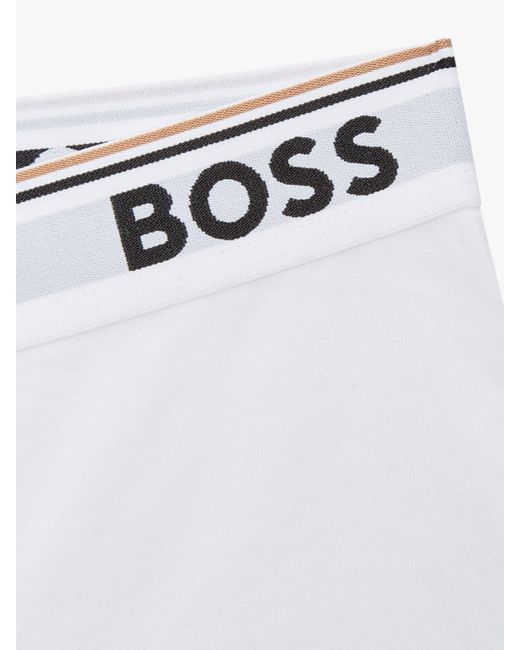 Boss White Trunk 3P Power for men