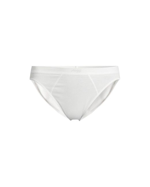 Sloggi White Women's Ever Ease Tai Briefs