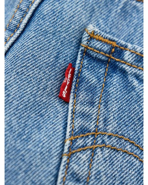 Levi's Blue 501 90S Straight Jeans