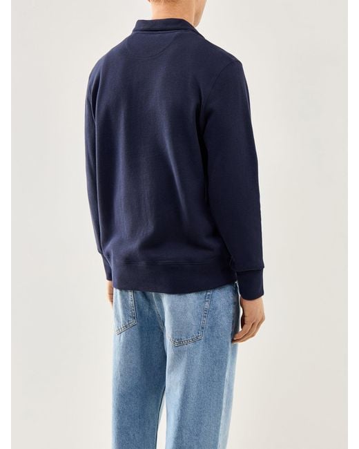 Gant Blue Light Sacker Half Zip for men