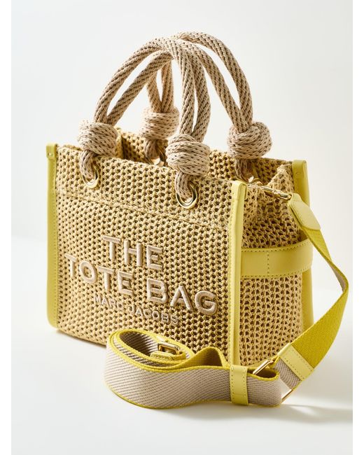 Marc Jacobs Metallic The Small Tote Bag Neutral
