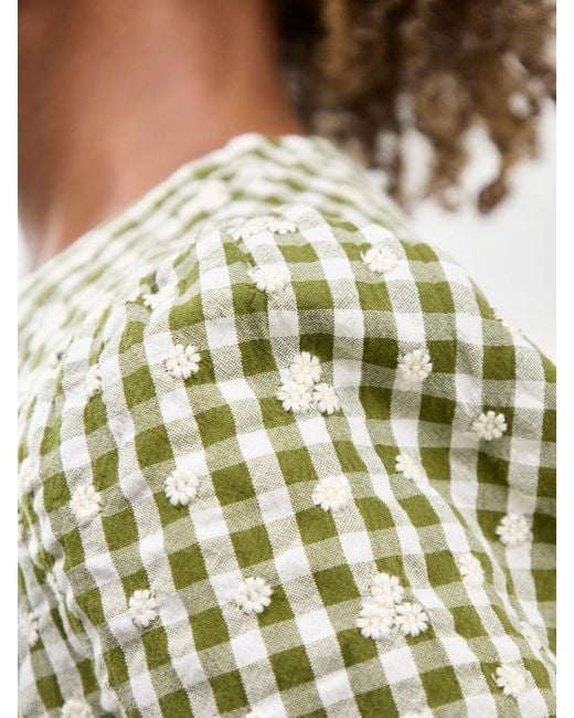 Nobody's Child White Brooke Blouse