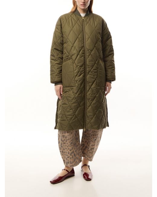 Barbour Green Rhea Quilt
