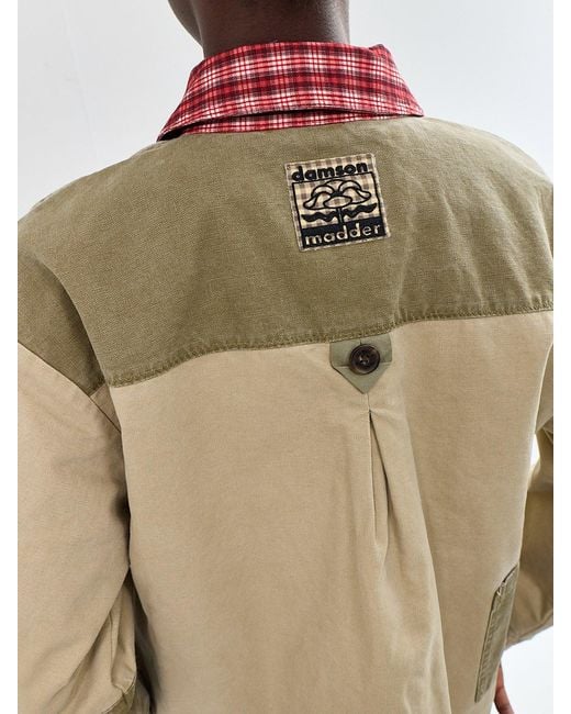 Damson Madder Natural Marcelle Barn Jacket