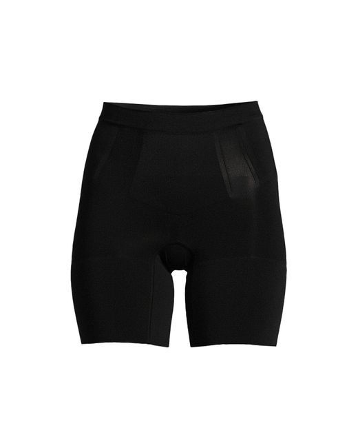 Spanx Women's Mid Thigh Short in Black