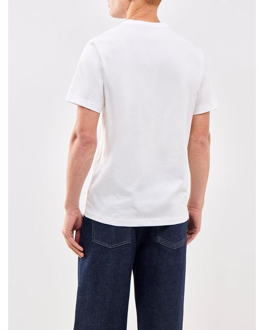 Belstaff White Logo T-Shirt for men