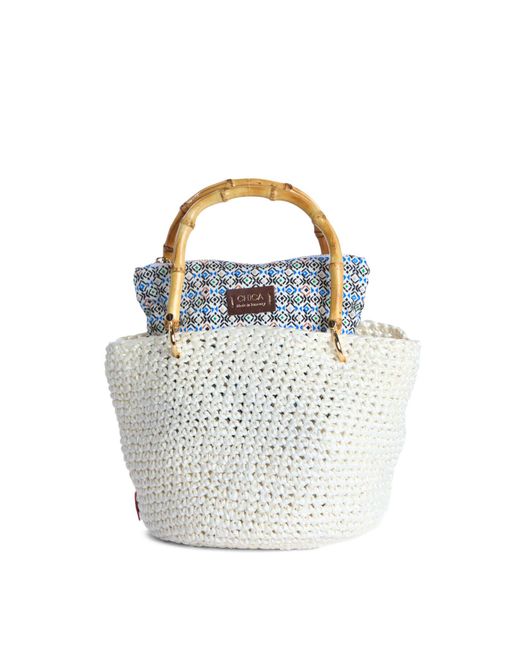 Chica Blue Women's Trilly Small Basket Bag