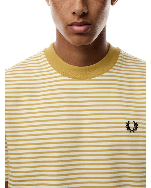Fred Perry Multicolor Fine Stripe T-Shirt for men