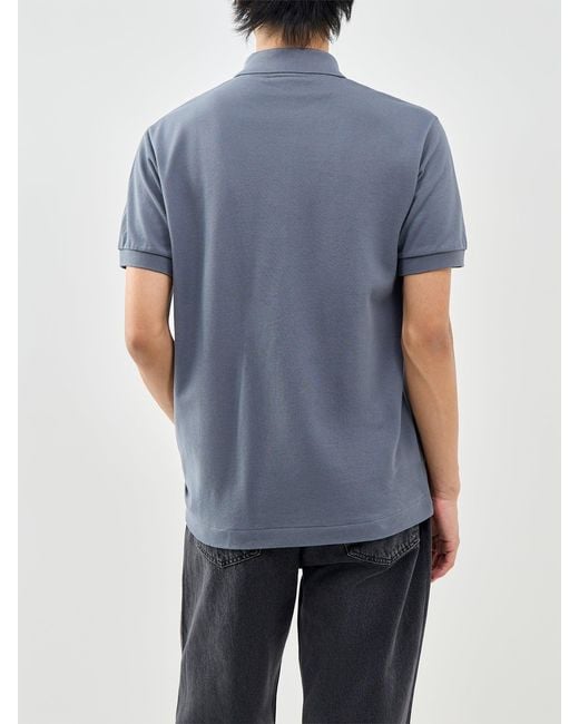 Lacoste Blue Classic Polo Shirt for men