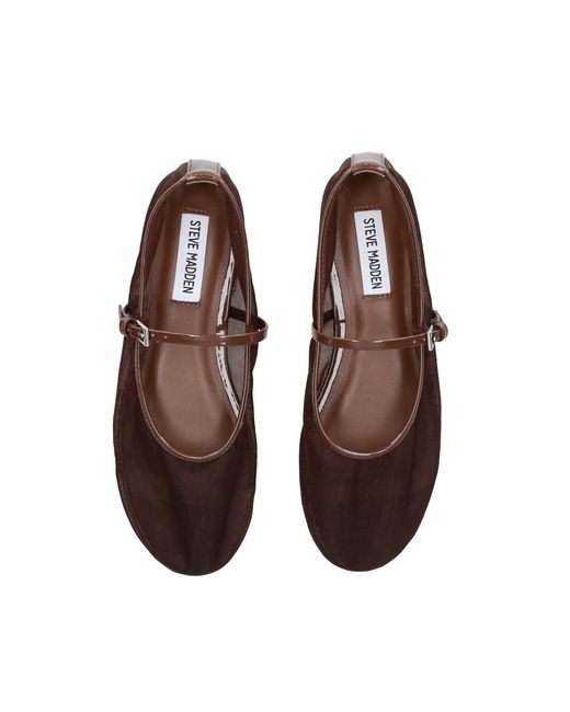 Steve Madden Brown Ballerina Flats