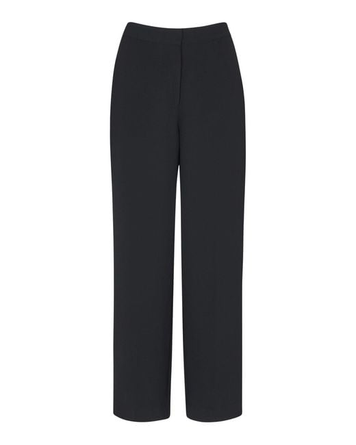 Whistles Black Ultimate Crepe Trouser