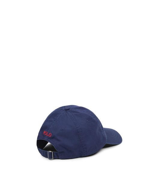 Polo Ralph Lauren Blue Sports Cap