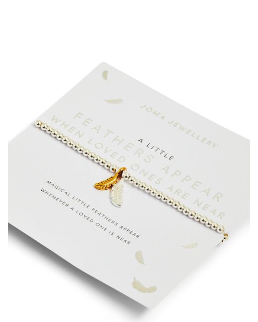 Joma Jewellery Metallic A Little Feathers Appear When