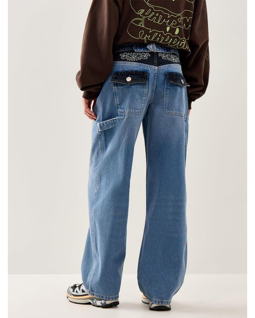 Damson Madder Blue Drew Jean Lapis Wash