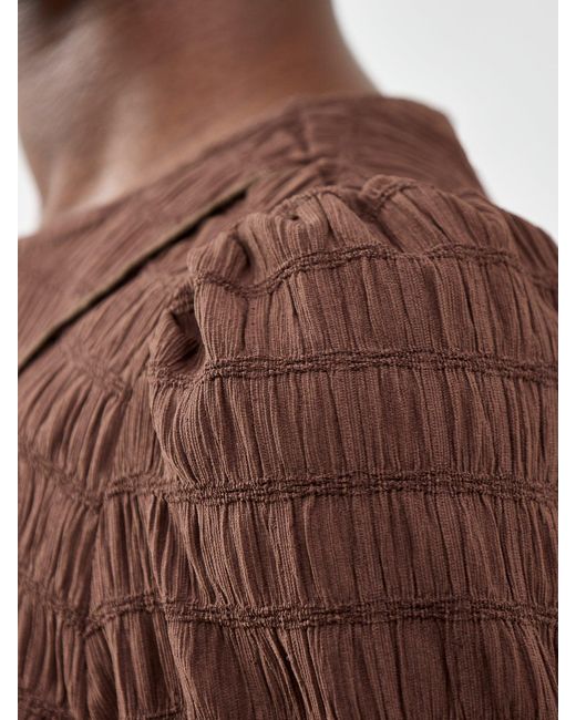 Nobody's Child Brown Cassandra Midi Dress