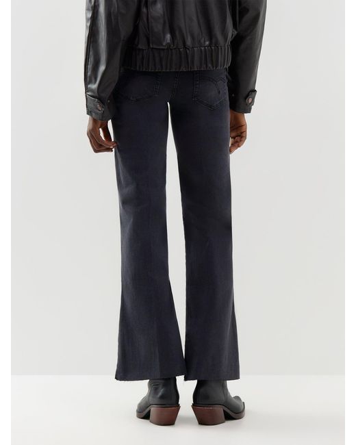 Marella Blue Blend Wlcrop Wide-Leg Jeans
