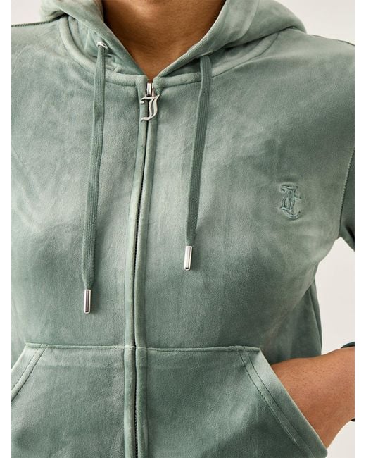Juicy Couture Green Robertson Class Hoodie