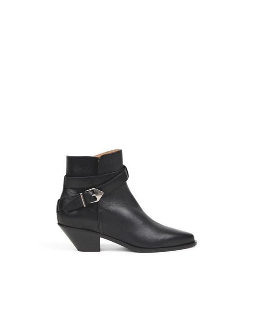 Isabel Marant White Deivy Boots