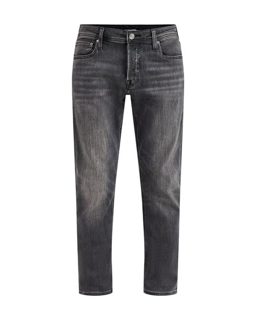 Jack & Jones Gray Slim Fit Jeans for men