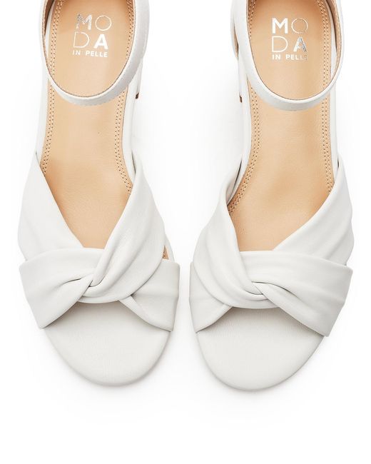 Moda In Pelle White Moda