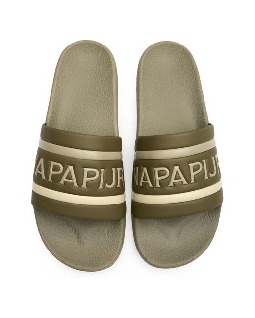Napapijri Metallic Stream Sandals for men