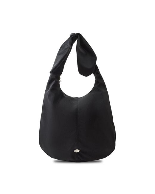Damson Madder Black Gene Oversized Recycled Tote Bag