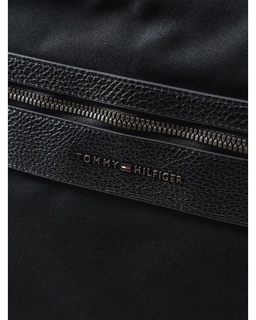 Tommy Hilfiger Black Repreve Tote Bag for men
