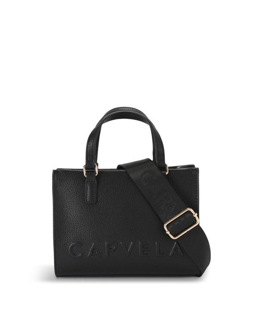 Carvela Kurt Geiger Black Frame Mini Tote Bag