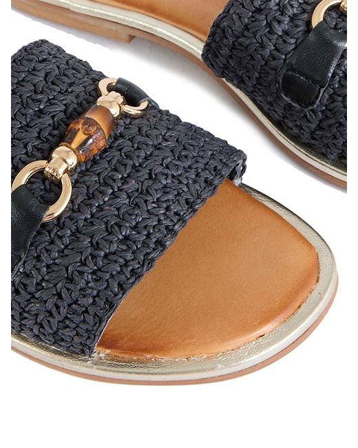 Sole Ldn White Blake Slide Sandals