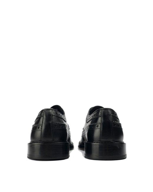 Sole White Etham Brogue Shoes for men